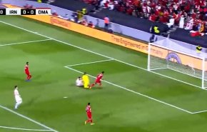 بالفيديو... هدف ايران الأول في مرمى المنتخب العماني