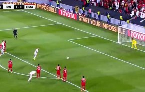 بالفيديو... هدف ايران الثاني في مرمى المنتخب العماني