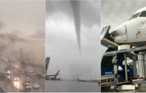 إعصار عنيف يجتاح مدينة أنطاليا التركية ويخلّف قتلى وجرحى!