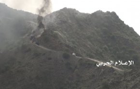 إعطاب آليتين للمرتزقة بقصف مدفعي قبالة جيزان