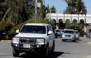 موكب الأمم المتحدة في الحديدة تحت نار مرتزقة العدوان
