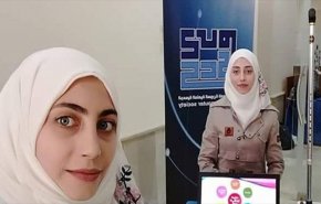 طالبتان سوريتان تخترعان عصاً ذكية للمكفوفين