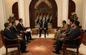 برهم صالح یؤكد اهمیة الزیارة المرتقبة للرئیس روحاني الى بغداد