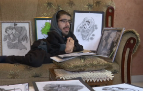 قطاع غزة... رسم اكثر من 300 لوحة رغم الاعاقة والحصار والاحتلال