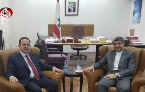 سفير ايران لدى بيروت يلتقي وزير سياحة لبنان