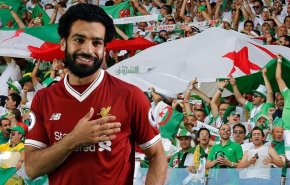شاهد.. محمد صلاح في احتجاجات الجزائر!