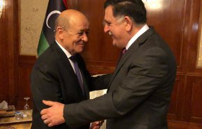 لودريان والسراج يتفقان على دعم الحلول السياسية في طرابلس