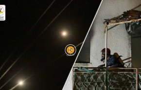 فيديو.. رشقات صاروخية صوب مغتصبات غلاف غزة رداً على العدوان