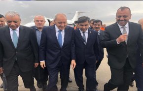 نبيه بري يصل الى النجف 