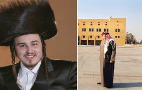 صحفي اسرائيلي يظهر بالزي السعودي وسط الرياض!