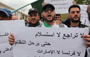 شاهد بماذا وصف متظاهرون جزائريون الإمارات وفرنسا؟