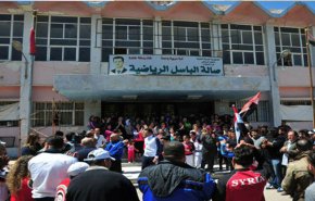 وقفة احتجاجية للرياضيين في السويداء تنديداً بإعلان ترامب حول الجولان المحتل