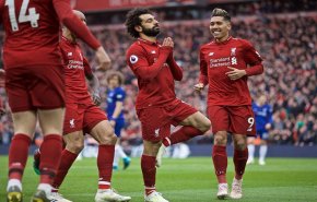بالفيديو: صاروخ محمد صلاح في شباك تشيلسي يدهش الجميع