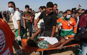اصابة فلسطيني بنيران الإحتلال في نابلس