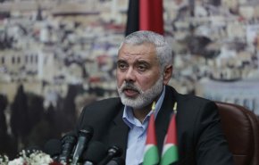 برقية من هنية الى قائد الثورة الاسلامية في ايران