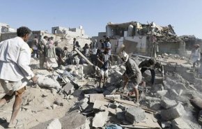 جريمة بشعة للعدوان السعودي واستشهاد اطفال ونساء في الضالع