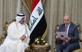 برهم صالح يتلقى دعوة من امير قطر.. ما مضمونها؟
