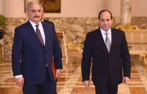 السيسي يستقبل حفتر في قصر الاتحادية بالقاهرة
