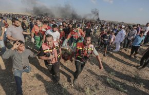 إصابة 13 فلسطينيا خلال مواجهات مع جيش الاحتلال شرق غزة