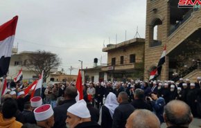 شاهد ...أبناء الجولان يجددون رفضهم لمخطط الاحتلال