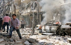 سقوط قذيفتين صاروخيتين وسط مدينة حلب