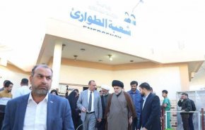 الصدر يؤكد إنه ضد أي اعتداء والمظاهر العسكرية لاتمثله