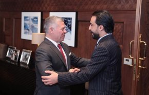 الحلبوسي يلتقي ملك الاردن في عمان
