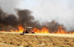 خسائر فادحة تخلفها حرائق ضخمة في شمال سوریا