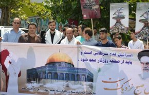 بالصور.. الايرانيون يشاركون في ميليونية القدس (3)
