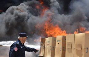 السيطرة على حريق جسر ديالى وخسائر مادية جسيمة