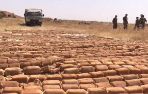 بالفيديو: 4 أطنان من مادة السيفور من مخلفات داعش في سوريا