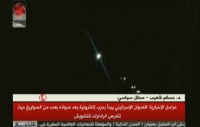 بالفيديو..الدفاعات الجوية السورية تتصدى لهجوم إسرائيلي