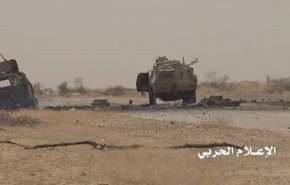 تدمير آلية لمرتزقة السعودية ومصرع من عليها في حجة