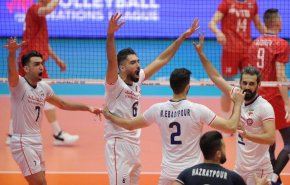 منتخب ايران لكرة الطائرة يكتسح منتخب روسيا بطل العالم