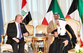الرئيس العراقي برهم صالح يستقبل أمير دولة الكويت