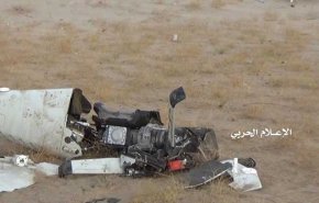 اسقاط طائرة تجسس سعودية في نجران