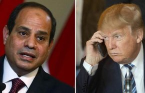 السيسي يهاتف ترامب .. ماذا دار بينهما؟