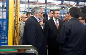 وفد اقتصادي لكردستان العراق يتفقد وحدات صناعية في كردستان ايران