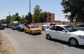 صور حصرية.. وصول 330 عائلة للقصير بعد التحرير