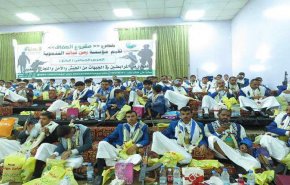عرس جماعي لـ80 عريسا من الجيش واللجان الشعبية بصنعاء