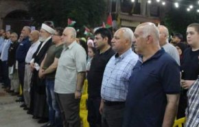 وقفة تضامنية مع الشعب الفلسطيني في صيدا رفضا لصفقة ترامب
