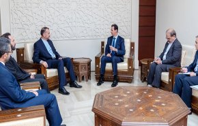 الاسد يبحث مع عبد اللهيان الأوضاع في ايران والمنطقة