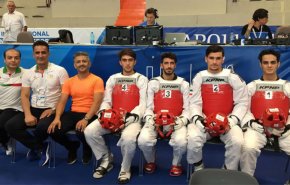تأهل منتخب ايران الى نهائيات بطولة 'المبارزة' العالمية في هنغاريا
