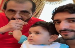 شاهد.. أول ظهور عائلي لحاكم دبي بعد هروب زوجته
