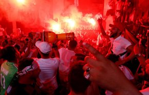 أمم إفريقيا 2019: الجزائريون يحتفلون باللقب في القاهرة