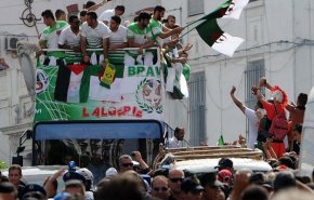 الجزائر ... استقبال حافل للمتوج بكأس أمم أفريقيا (فيديو) 