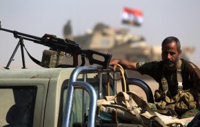 الحشد الشعبي يدمر مضافة 'والي الأنبار' 
