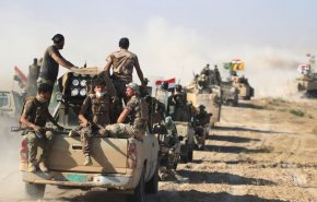 القوات الامنية والحشد الشعبي يعملان بخط واحد ضد داعش 