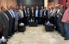 حب الله التقى القيادة السياسية الفلسطينية الموحدة في لبنان