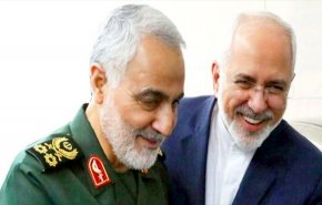 اللواء سليماني يلتقي ظريف ، وهذا ما دار بينهما 